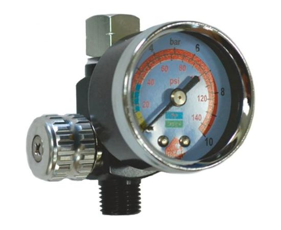 Регулятор давления с манометром для краскопульта Русский Мастер РМ-87326 