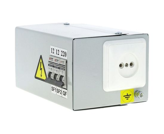 Ящик с понижающим трансформатором EKF ЯТП, 0,25кВА, 220/36В, Basic, SQ yatp0,25-220/36v-2a 