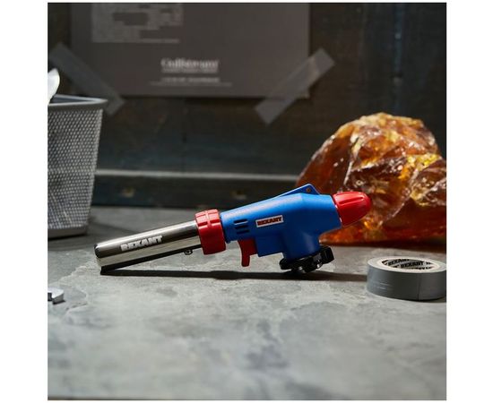 Газовая горелка-насадка Rexant GT-31 360 град. с пьезоподжигом 12-0031 