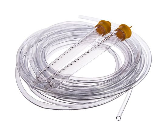 Гидроуровень с усиленной измерительной колбой большого размера, d 8мм, 10м, STAYER 3486-06-10 