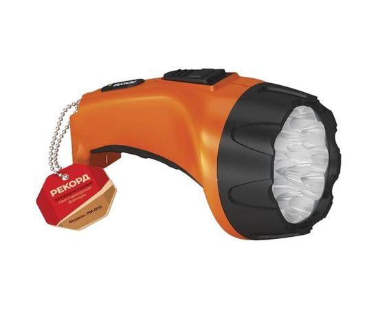 Аккумуляторный светодиодный фонарь Рекорд РМ-0115 Orange 22539 