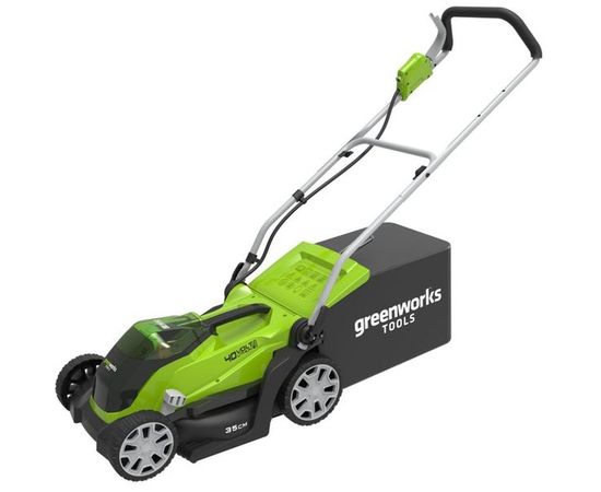 Аккумуляторная газонокосилка Greenworks G40LM35 