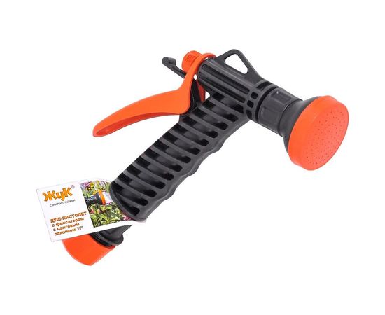 Поливочный душ-пистолет Cicle ЖУК с фиксатором с цанговым зажимом 1/2 4607156364091:135 