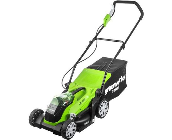 Аккумуляторная газонокосилка Greenworks G40LM35 – изображение 5