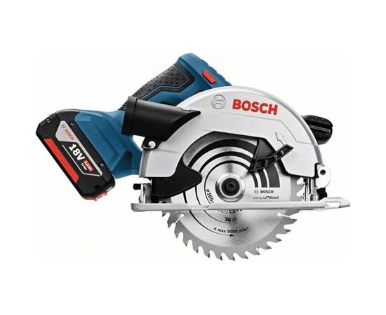 Аккумуляторная дисковая пила BOSCH GKS 18V-57 0615990M42 – изображение 4