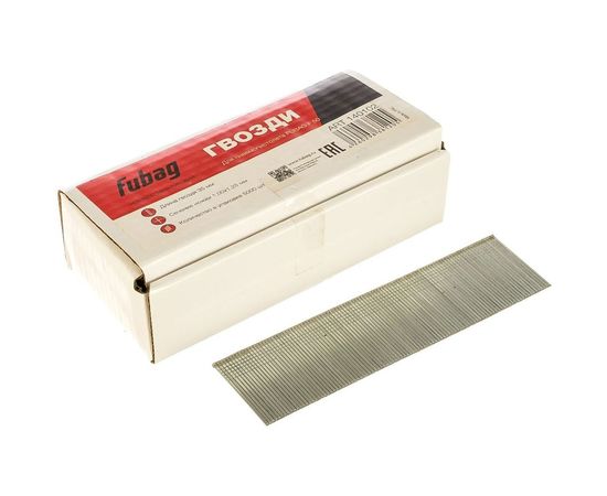 Гвозди для гвоздезабивного пистолета F50 (1.05х1.25х35 мм; 5000 шт.) FUBAG 140102 – изображение 2