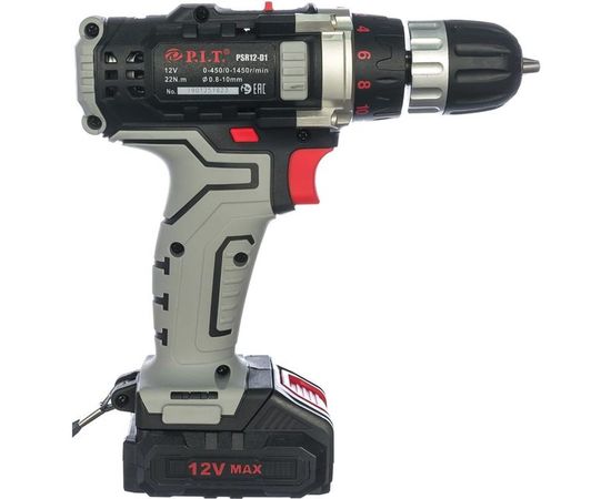 Дрель-шуруповерт P.I.T. СТАНДАРТ PSR 12-D1 – изображение 3