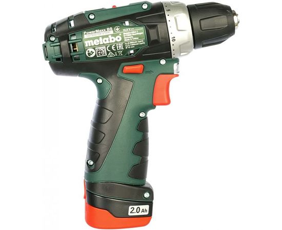 Аккумуляторный винтоверт Metabo PowerMaxx BS 600079500 – изображение 3