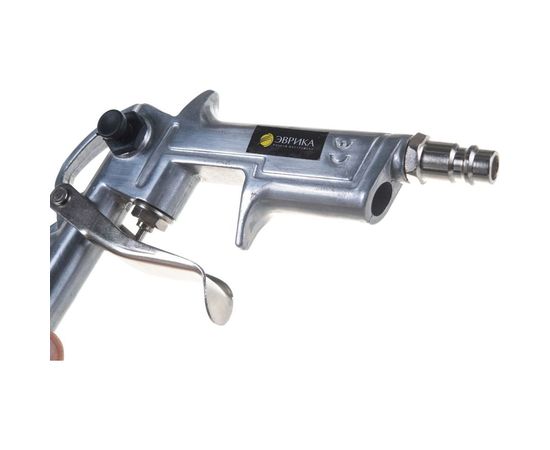 Пистолет для подкачки шин с манометром 8 АТМ металлический корпус ЭВРИКА ER-76101 – изображение 4