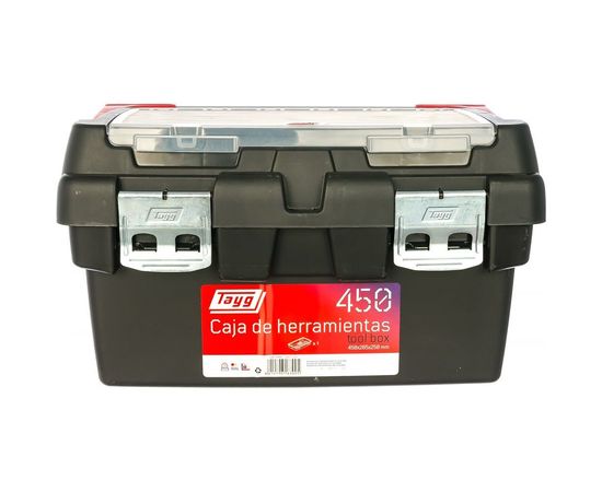Ящик для инструментов 450x285x250мм, +лоток + органайзер Tayg 163005 – изображение 2