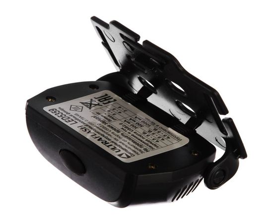 Налобный аккумуляторный фонарь, черный, COB 3Вт, 3 режима, пластик Ultraflash LED5359 13803 – изображение 3