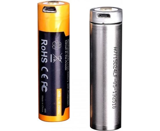Аккумулятор Fenix 18650 с разъемом для USB ARB-L18-3500U – изображение 3