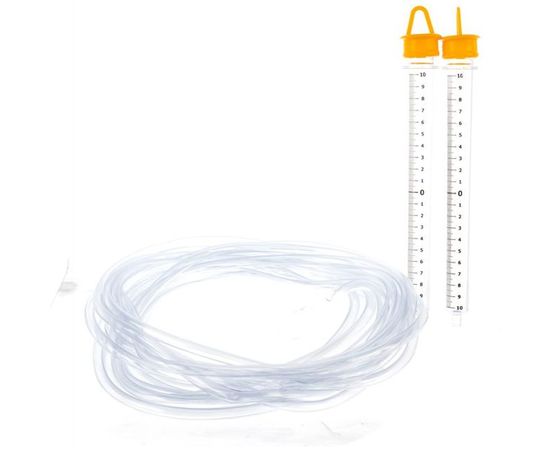 Гидроуровень с усиленной измерительной колбой большого размера, d 8мм, 10м, STAYER 3486-06-10 – изображение 2