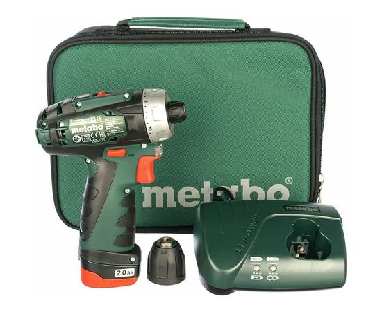 Аккумуляторный винтоверт Metabo PowerMaxx BS 600079500 – изображение 5