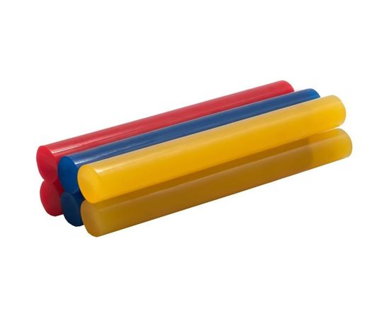 Клей для клеевого пистолета цветной (6 шт; 11х100 мм; 3 цвета) ПРАКТИКА 641-688 – изображение 3
