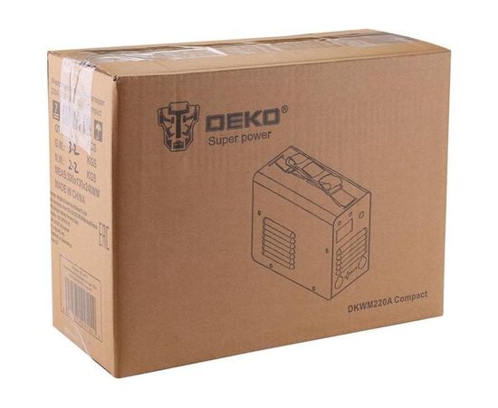 Инверторный сварочный аппарат DEKO DKWM220A Compact 051-4677 – изображение 2