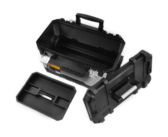 Металлопластиковый ящик для инструментов 24 на колесах Inforce 06-20-09:6661 – изображение 5