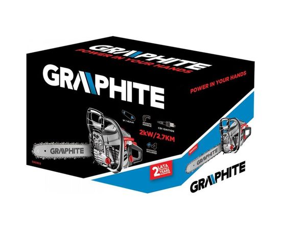 Цепная бензиновая пила GRAPHITE 58G952 – изображение 5