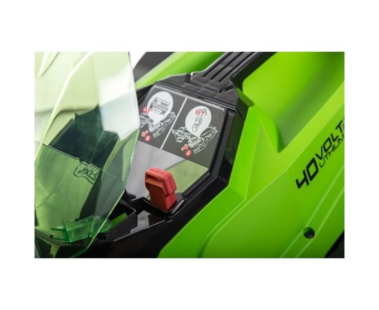 Аккумуляторная газонокосилка Greenworks G40LM35 – изображение 11