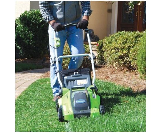 Аккумуляторная газонокосилка Greenworks G40LM40 – изображение 7