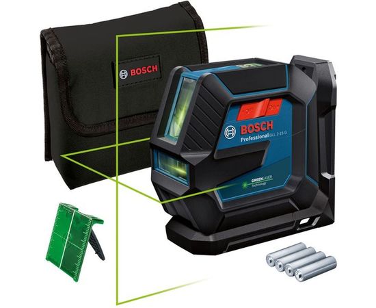 Лазерный нивелир Bosch GLL 2-15 G + LB10 0601063W00 