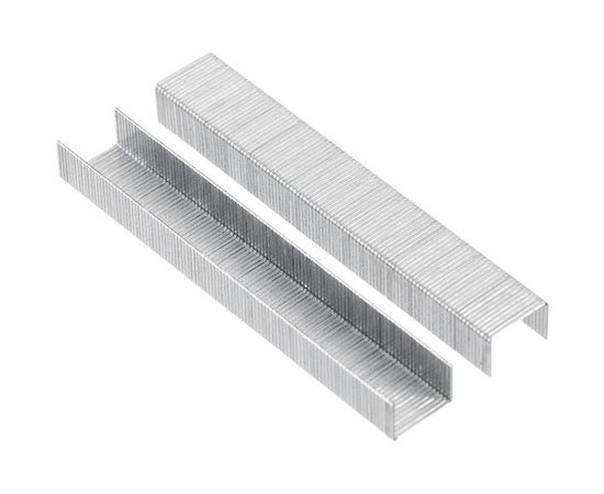 Скоба для мебельного степлера ЕРМАК закаленная, 8 мм, 11,3х0,7 мм, 1000 шт. 648-033 