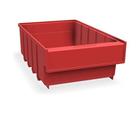 Пластиковый ящик ДиКом Б 400х185х100 красный 18.2014-091 