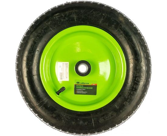 Колесо пневматическое (3.25/3-8; длина оси 65 мм; подшипник 20 мм) СИБРТЕХ 68974 