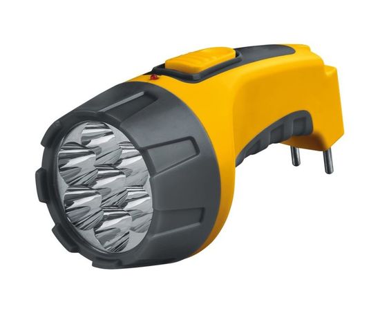 Фонарь Navigator, NPT-CP04-ACCU, пластик, 7LED, прямой, зарядка, аккумулятор 4В, 700мАч 94952 