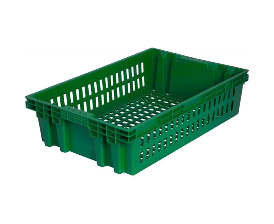 Хлебный ящик п/э 600х400х152,5 зеленый вес 1,2 кг Тара.ру 01427 