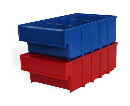 Пластиковый ящик ДиКом Б 400х185х100 синий 18.2014-092 – изображение 4