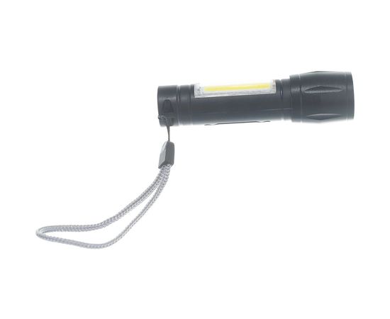 Фонарь КОСМОС 3вт ХРЕ, 3Вт СОВ, литий-ионный аккумулятор 600mAh, Micro USB шнур KocAc1011Lith – изображение 3