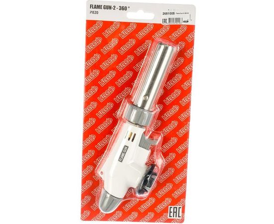 Горелка паяльного типа для газового баллончика FLAME GUN-2-360 тип КТ-833 KRASS 2681005 – изображение 2