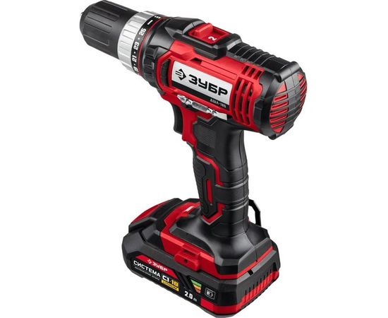 Дрель-шуруповерт ЗУБР ДШЛ-185-22 – изображение 3