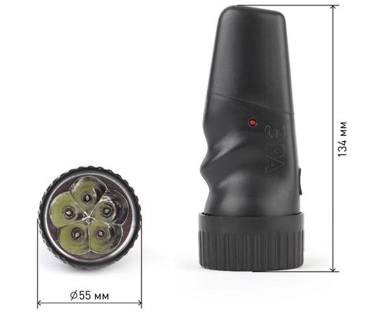 Фонарь ЭРА SDA30M NEW 5хLED, аккумулятор NiMH, блистер Б0020022 – изображение 3