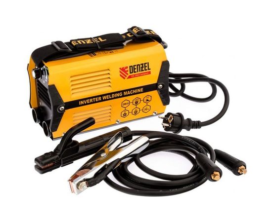 Аппарат инвертор дуговой сварки 200 А, ПВ DENZEL DS-200 Compact 94373 – изображение 3