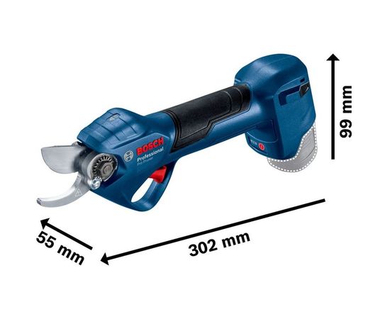 Аккумуляторный секатор Bosch 12 В 06019K1021 – изображение 6