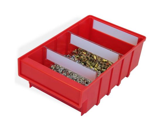 Пластиковый ящик ДиКом Б 300x185x100 красный 18.2012-091 – изображение 3