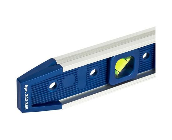 Строительный уровень КОБАЛЬТ 225 мм Торпедо 3 глазка магнитный 243-356 – изображение 3