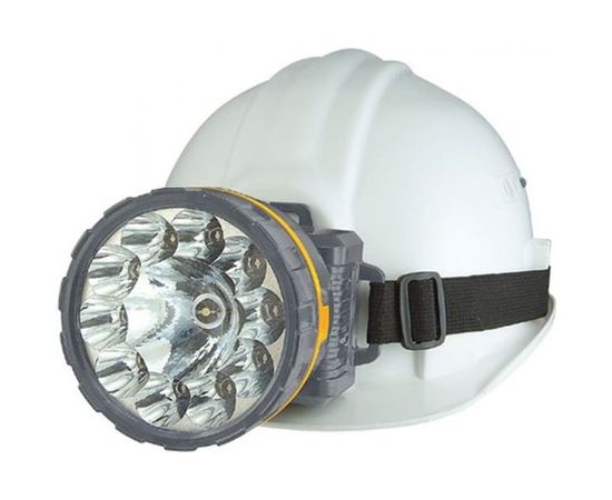 Фонарь ЯРКИЙ ЛУЧ LH-105A Механик налобный аккумуляторный 2 режима 0.5W/0.5W+10LED зарядка 220В 4606400616221 – изображение 4