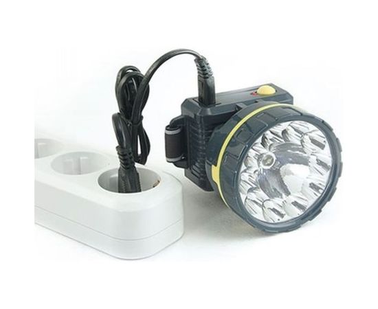 Фонарь ЯРКИЙ ЛУЧ LH-105A Механик налобный аккумуляторный 2 режима 0.5W/0.5W+10LED зарядка 220В 4606400616221 – изображение 5