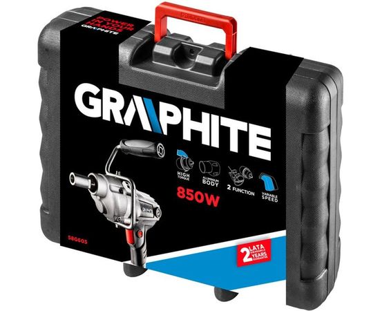 Дрель-миксер GRAPHITE 58G605 – изображение 5