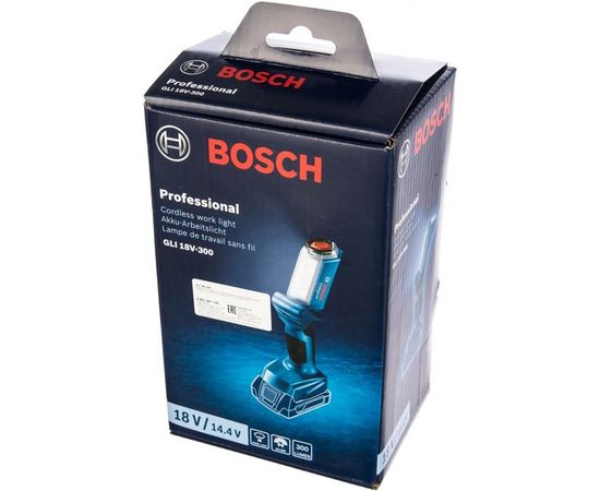 Аккумуляторный фонарь 18В Bosch GLI 18V-300 Solo 06014A1100 – изображение 6
