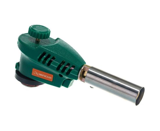 Горелка с пьезорозжигом ЧИНГИСХАН цанговый захват, широкое cопло 333-095 – изображение 5