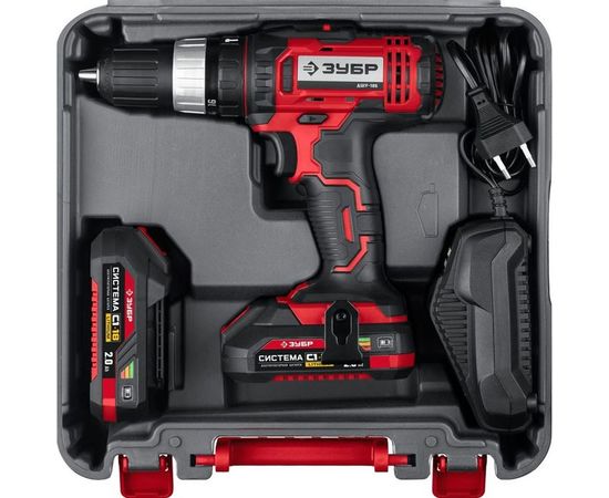 Дрель-шуруповерт ЗУБР ДШЛ-185-22 – изображение 15