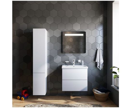 Подвесная база под раковину AM.PM Gem 60 см 2 ящика push-to-open M90FHX06022WG – изображение 6