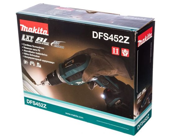 Аккумуляторный шуруповерт Makita DFS452Z – изображение 2