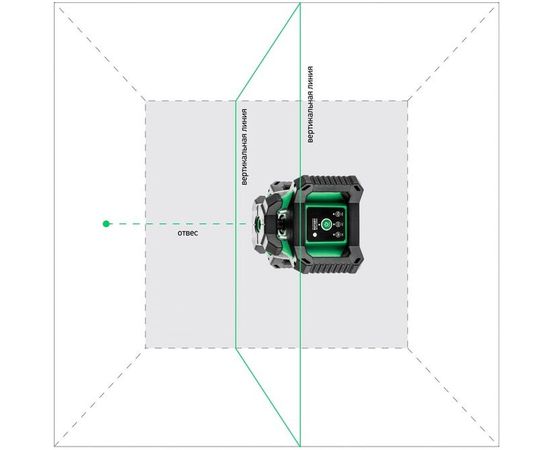 Лазерный нивелир ADA ROTARY 400 HV-G SERVO А00584 – изображение 11