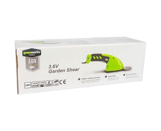 Аккумуляторные садовые ножницы Greenworks 2903307 – изображение 8