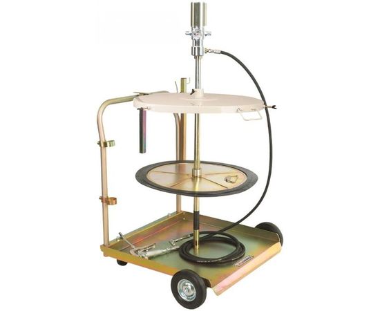 Пневматический солидолонагнетатель для бочек 200 кг LUBEWORKS 1700536 